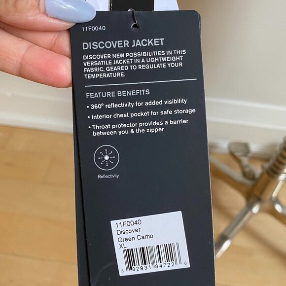 MPG Bnwt Mens "Discover" Lightweight Jacket Camo - Picture 9 of 12